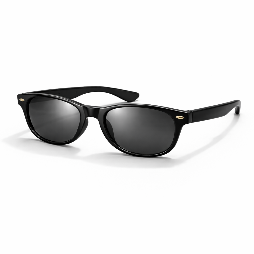 Minimalist UV400 Sunglasses – Smoke Lens (Unisex)